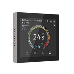 Умный сенсорный терморегулятор Werkel Wi-Fi 3500W IP20 W1851104 дымчатый