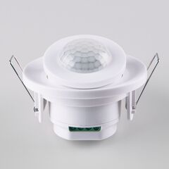 Инфракрасный датчик движения 8м 1200W 360° IP20 SNS-M-12 белый