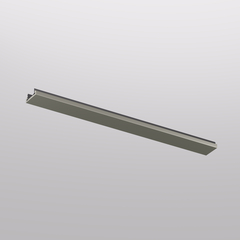 TR5736-DN Декоративная заглушка желоба трека SHINE BASE, 20см, темный никель, алюминий