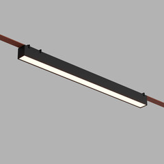 DK5676-BK Cветильник для трека-ремня Belty Smart, серия Linear, со светодиодом, L642*W40*H45мм, 48V DC, 24W, RA90, 120°, 2700-6500K, IP20, черный, алюминий