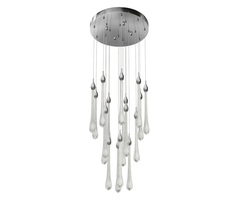 07860-18A,02 Люстра каскадная Асмер хром Led 54W