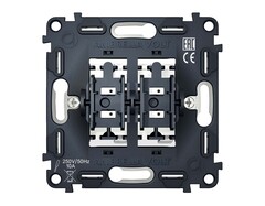 VM120 Механизм 2-клавишного проходного выключателя 10A-250V QUANT