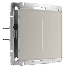 Умный сенсорный диммер Werkel Wi-Fi 500W IP20 W3443141 дымчатый