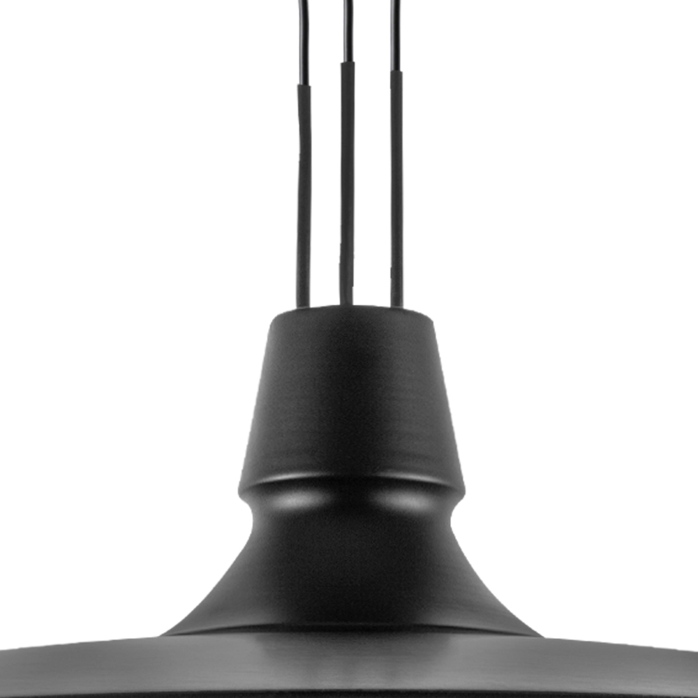 737427 Люстра EMISFERO 19W LED 1347LM 130G ЧЕРНЫЙ/МЕДЬ 3000K