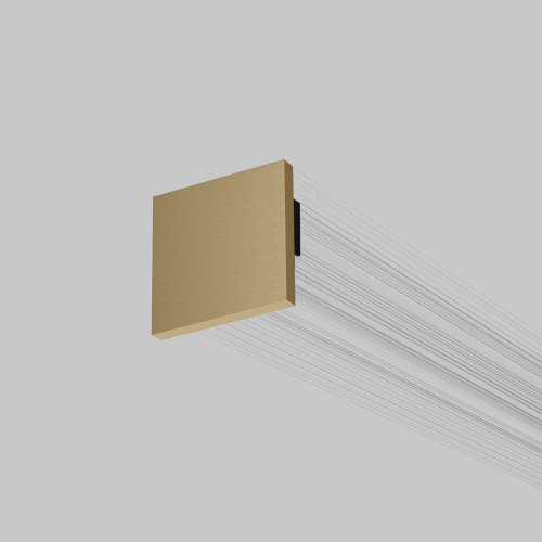 Купить Brass Line Заглушки для накладного шинопровода латунь 2шт 85230/00