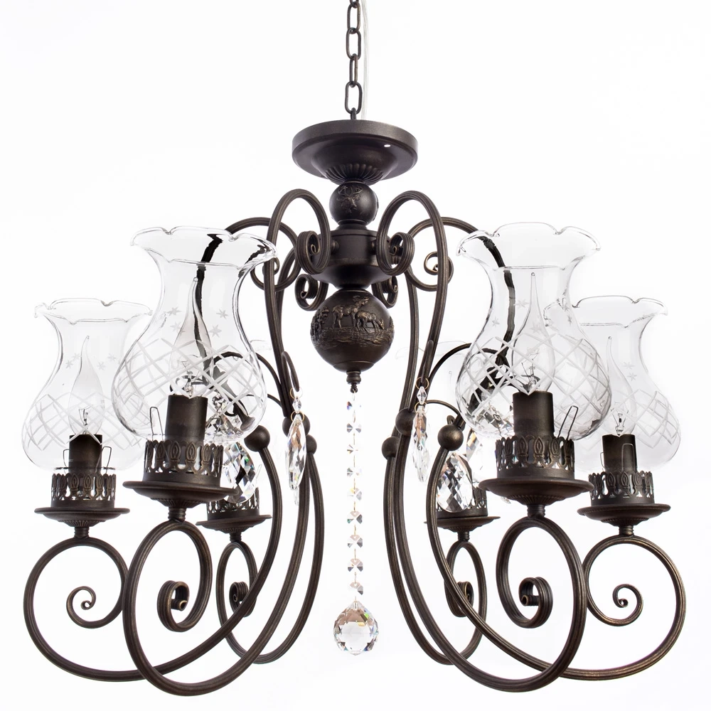 Подвесная люстра Arte Lamp PALERMO A2053LM-6BR