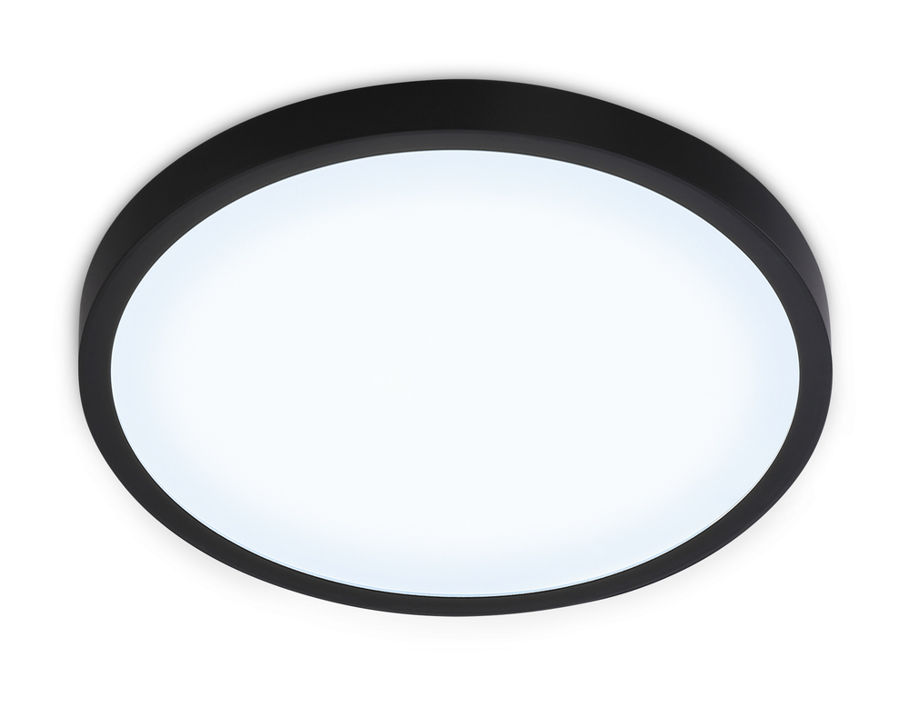 FZ1953 BK черный IP54 20W 5000K D270*15 (Без ПДУ)