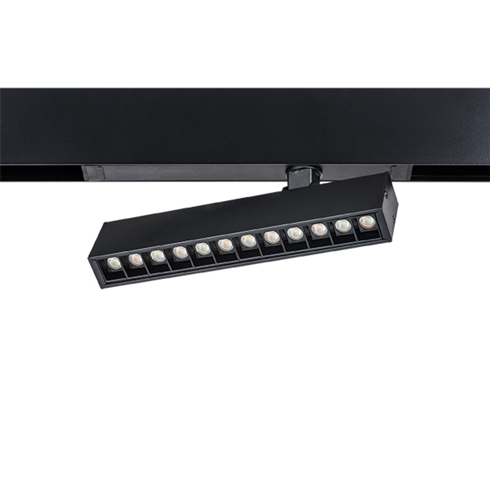 205317R Светильник д/1-фазного трека TETA LED 9W 700LM 24G ЧЕРНЫЙ PRO 3000-6000K DIM