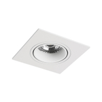 DK3071-WH Встраиваемый светильник, IP 20, 10 Вт, GU5.3, LED, белый/белый, пластик
