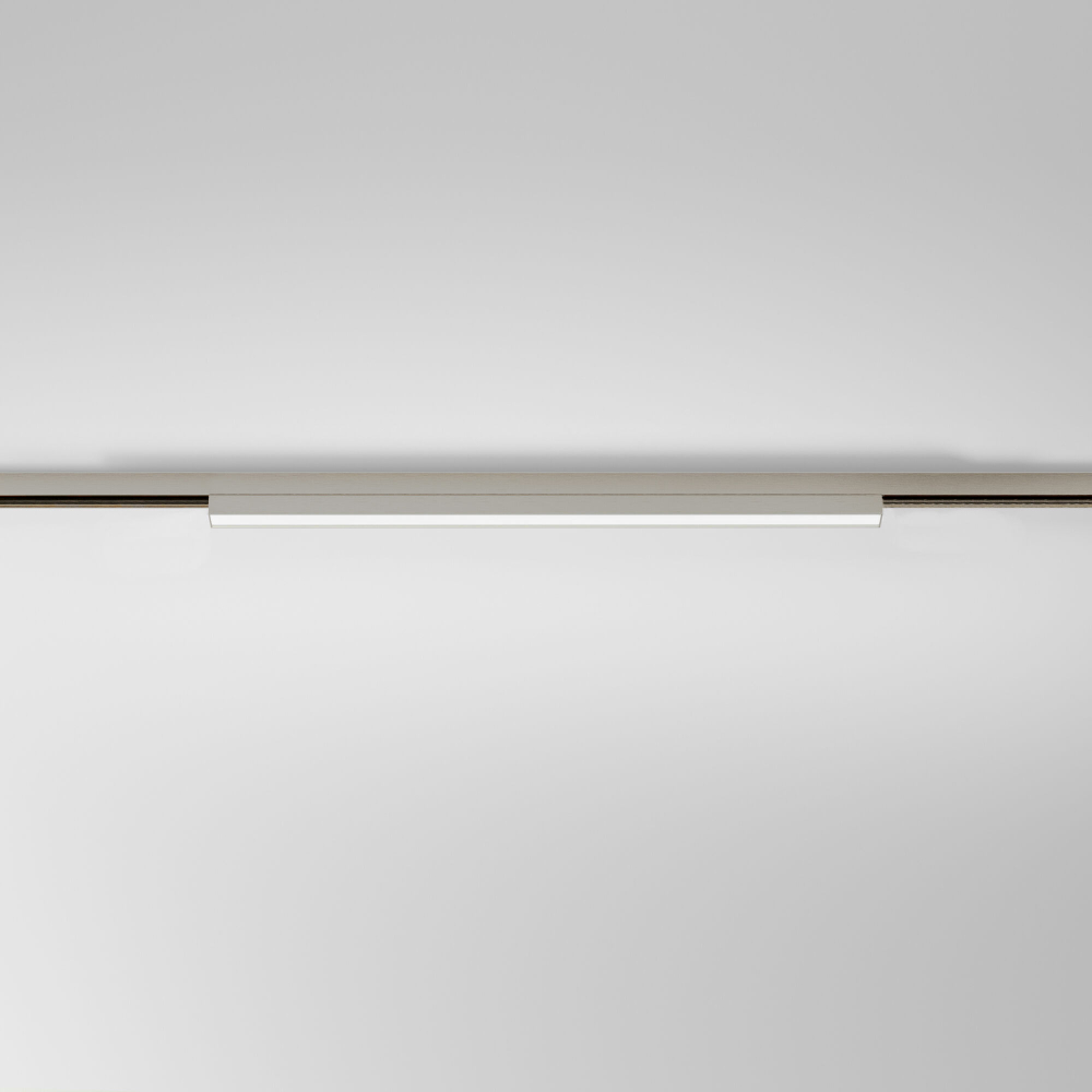 Трековый светильник 12W 4000K (никель) 85526/01_система Лайн 85526/01