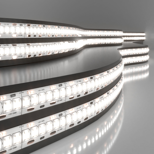 Купить Светодиодная лента 12 В 16 Вт/м 240 Led/м 2835 IP65, дневной белый 4200K, 5 м Лента светодиодная 12V 16W 240Led 2835 IP65 дневной белый, 5м