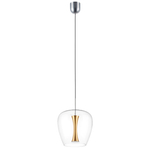 804203 Люстра CUPOLA LED 10W 500LM АЛЮМИНИЙ/ЗОЛОТО 3000K
