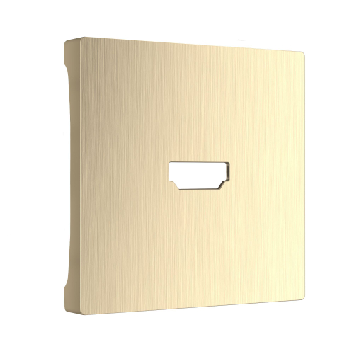 Купить W1196010/ Накладка для розетки HDMI (шампань рифленый) W1196010