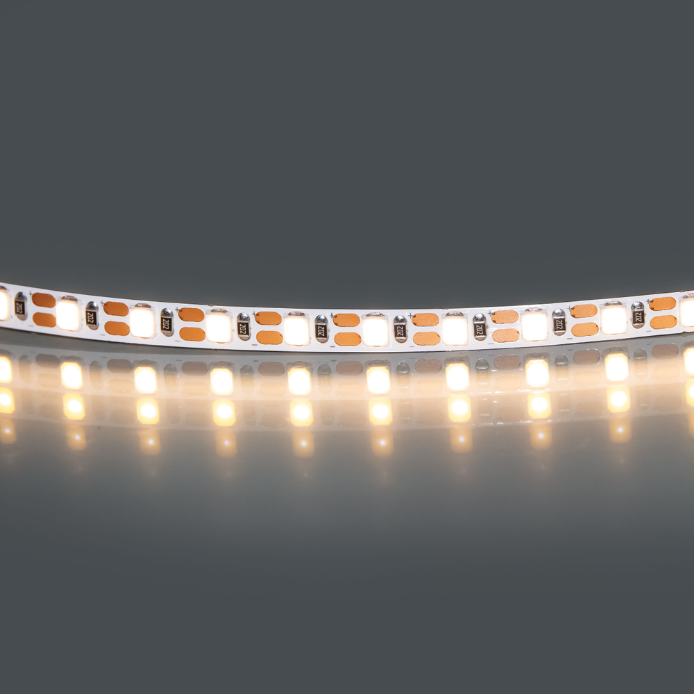 420563  Лента LIGHTSTAR LED 24V 10W/m 120leds/M 1100LM/M 3000K IP20 1 шт = 10м