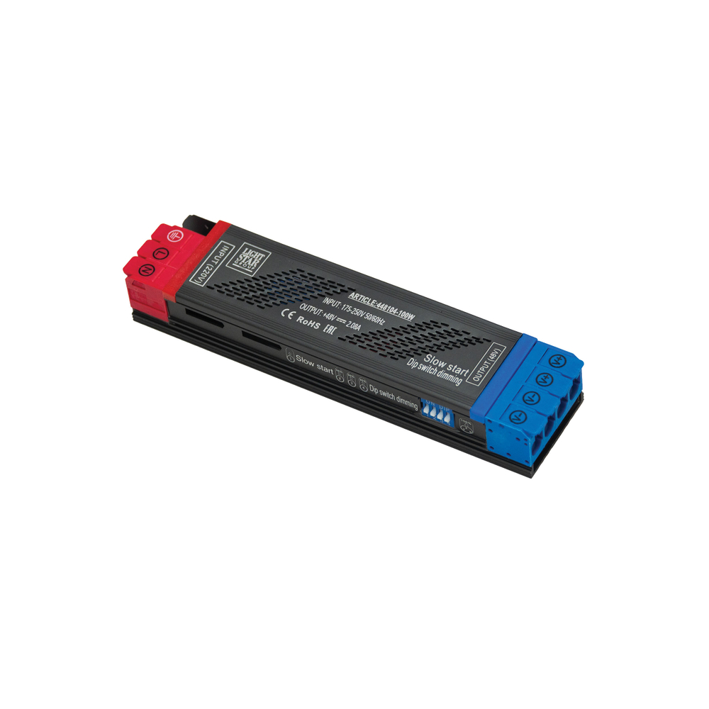 448104 Блок питания 48V с DIP+плавный пуск LIGHTSTAR 100W
