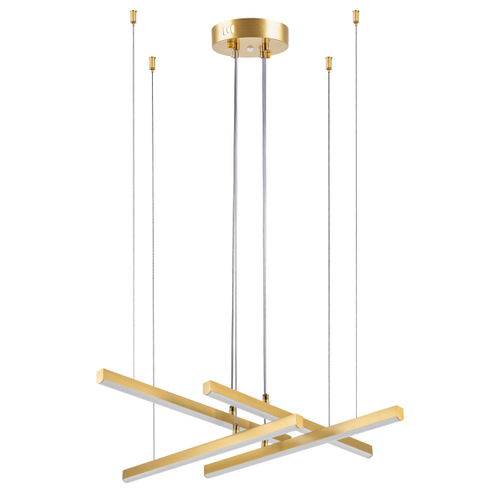 Купить 739123 Люстра PALLA 50W LED 1920LM ЗОЛОТО 3000-6000K