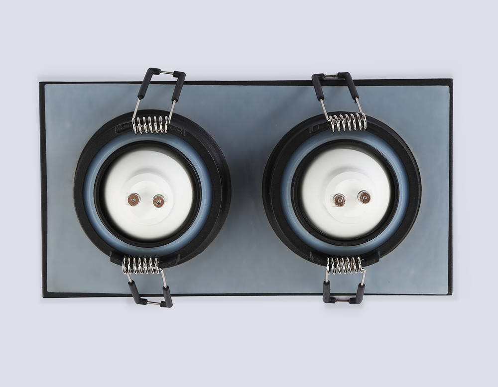 TN1146/2 BK черный IP44 GU5.3/2 180*95*38
