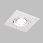 DK3021-WH Встраиваемый светильник, IP 20, 10 Вт, GU5.3, LED, белый, пластик