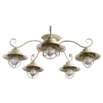 Потолочная люстра Arte Lamp LANTERNA A4579PL-5WG