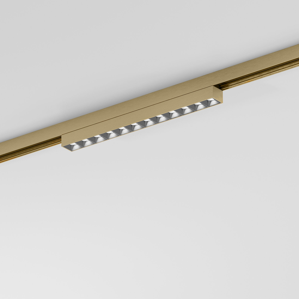 Brass Line Трековый светильник 10W 4000K латунь 85528/01
