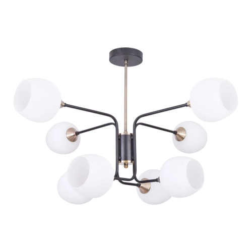 Купить Люстра на штанге Arte Lamp SKAT A3564PL-8BK