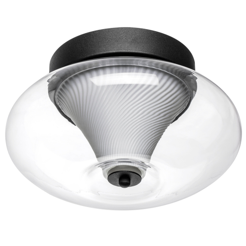 Купить 612017 Люстра PALERMO 8W LED 350LM G ЧЕРНЫЙ/ПРОЗРАЧНЫЙ 3000K