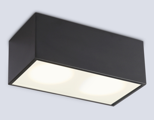 Купить TN6535/2 BK черный IP44 GX53/2 200*100*80