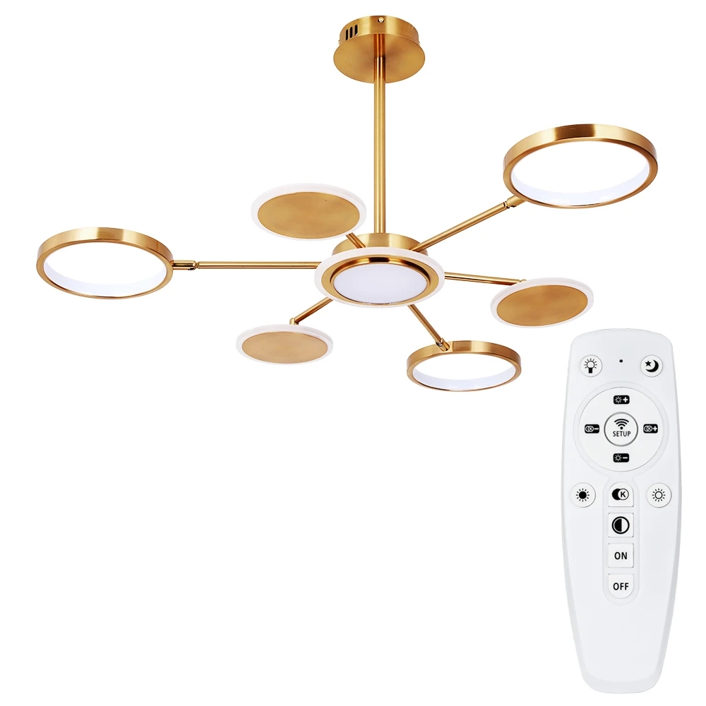 Люстра на штанге Arte Lamp SIENNA A1363PL-6PB