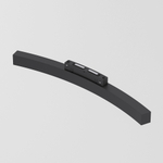 Slim Magnetic Трековый светильник для радиусного шинопровода 12W 4200K Intenso чёрный Ø 1200мм 85186/01