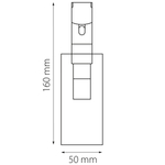 207737 Светильник 48V д/1-фазн трека DUE LED 3W 120LM 100G ЧЕРНЫЙ 3000K IP20