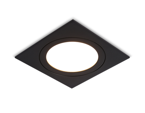 Купить TN6609 BK черный IP44 GX53 max 15W 110*110*23