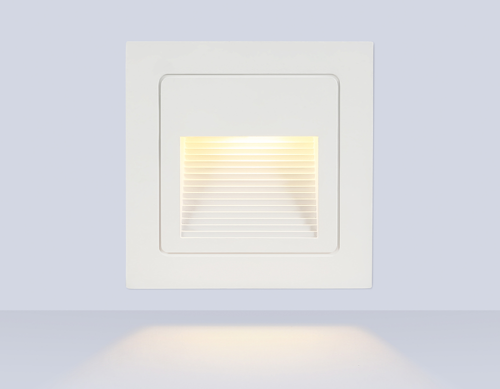ST8211 WH белый IP65 LED 3000K 3W 84*84*46