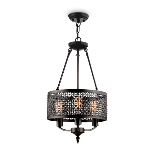 Купить Люстра Freya FR4166-PL-03C-BL