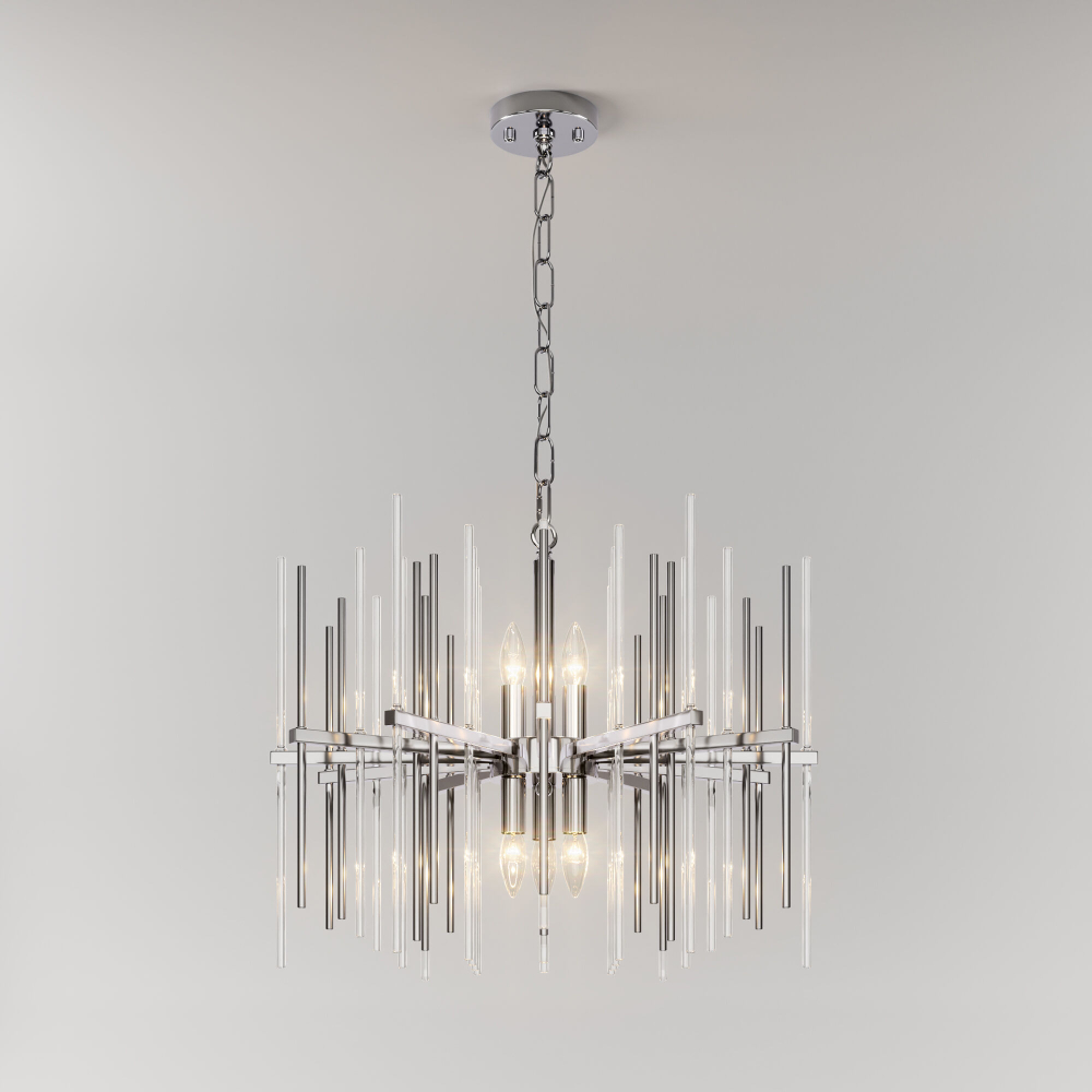 Умный подвесной светильник Bogate's Allure 355/6 355/6 Smart хром