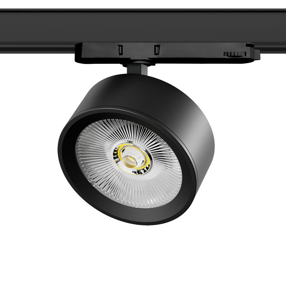 A5647QT Светильник ALTA PRO для трековой системы Quattro LED 30W 3510LM 36G ЧЕРНЫЙ 4000K с адаптером (215647 + 594047)