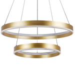 736422 Люстра ROTONDA 165W LED 7920LM 120G ЗОЛОТО 3000-6000K