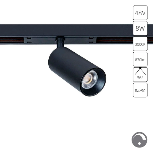 Купить Магнитный трековый светильник Arte Lamp OPTIMA 0.1-10V A7490PL-1BK