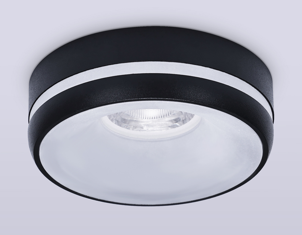 TN3335 SBK/FR черный песок/белый матовый GU5.3 D96*46