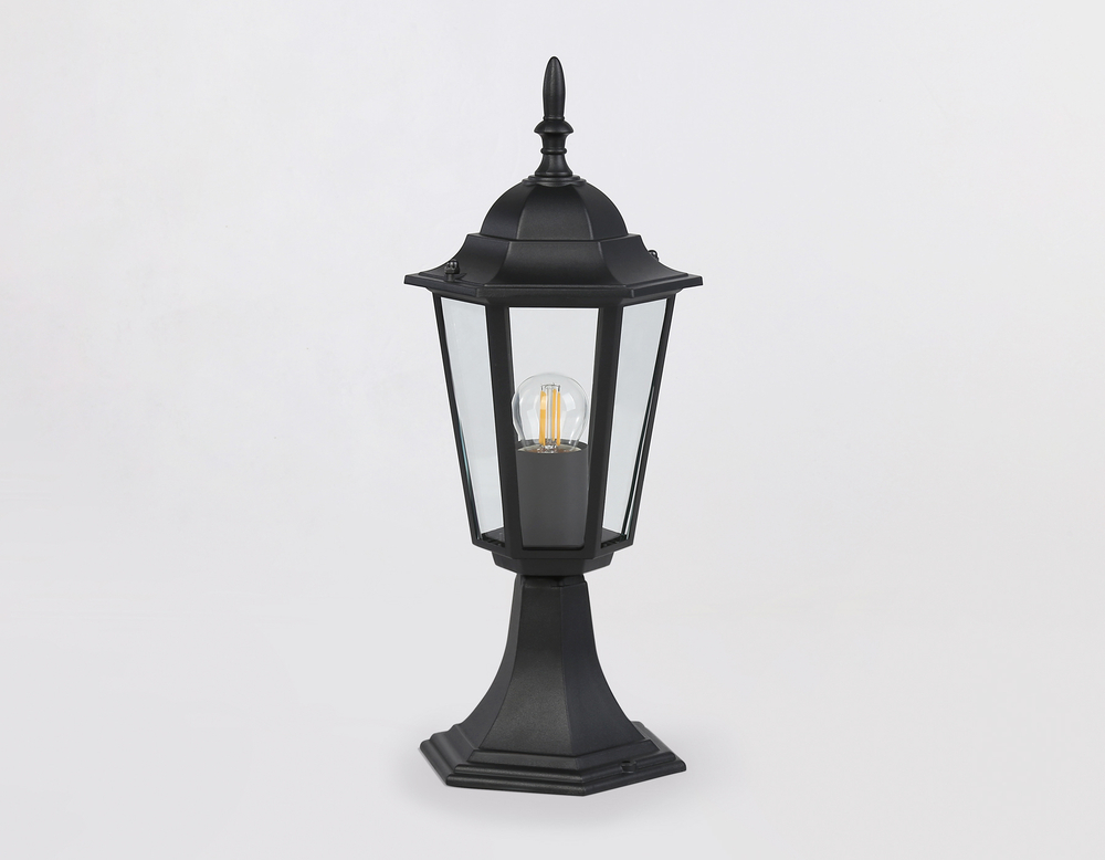ST2023 BK/CL черный/прозрачный IP54 E27 max 40W D150*400