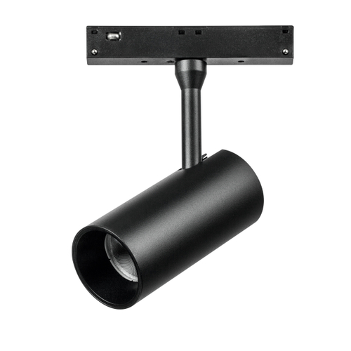 Купить 209147 Светильник 48V для 1-фазного трека UNO LED 10W 820LM 28G ANTIGLARE ЧЕРНЫЙ МАТОВЫЙ 4000K