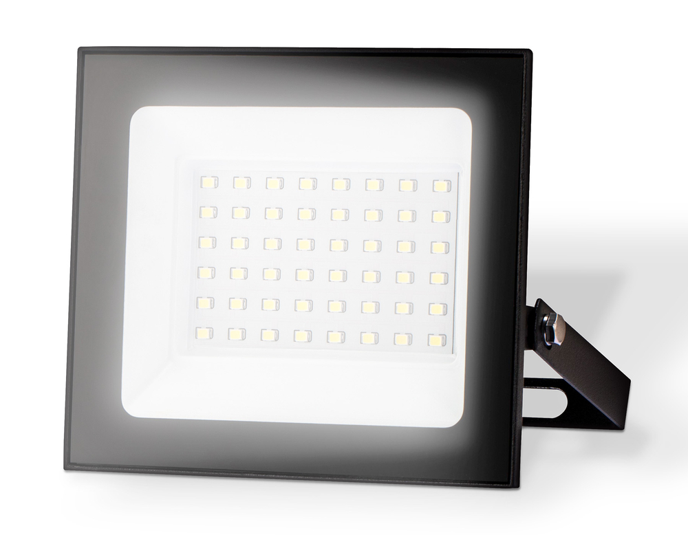 ST8019 BK черный IP65 LED 6500K 50W 134*116*28