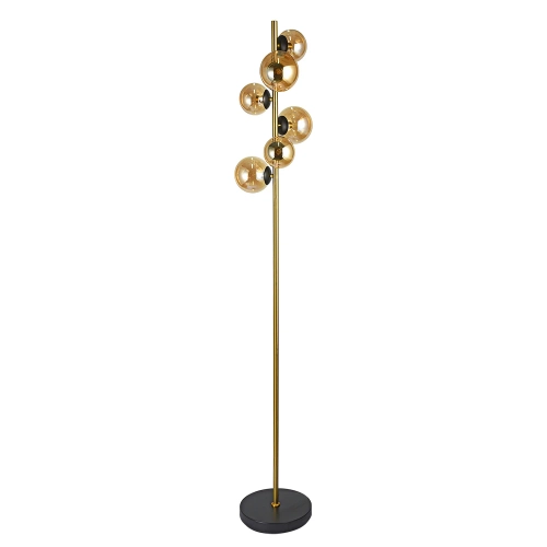 Купить Торшер Arte Lamp GEMINI A2243PN-6PB