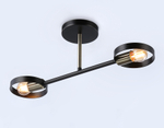 TR8225/2 BK/SB черный/бронза E27/2 max 40W 510*165*190
