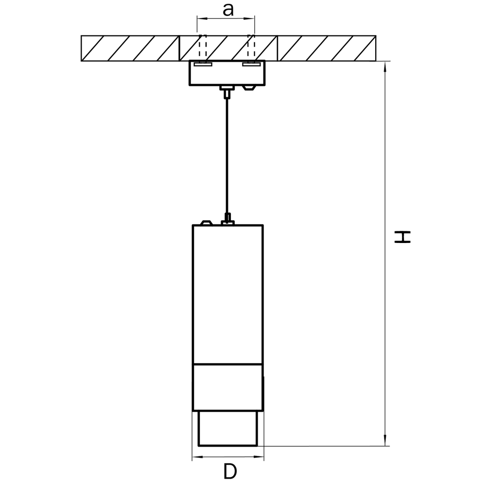 130046 Светильник подвесной FUOCO LED 30W 1800LM 15-60G БЕЛЫЙ 4000K IP20