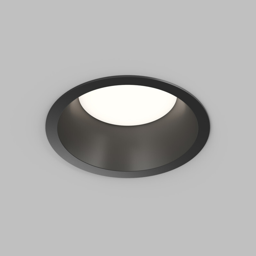 DK2155-BK Встраиваемый светильник INER, до 15 Вт LED, GX53, IP20, алюминий, чёрный