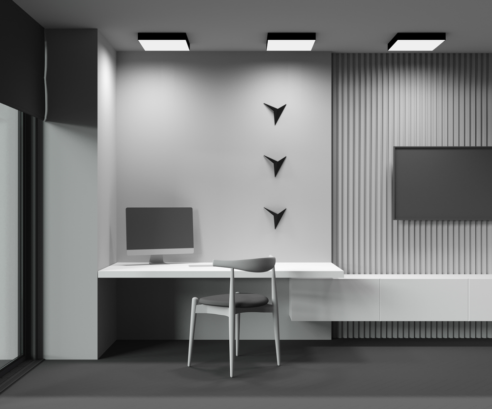Потолочный светильник Technical C032CL-45W4K-SQ-B