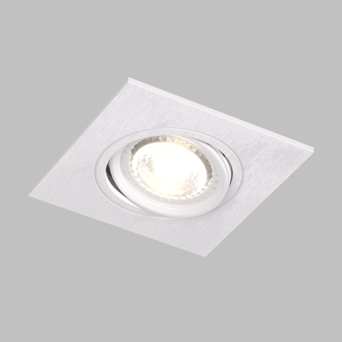 Купить DK3021-WH Встраиваемый светильник, IP 20, 10 Вт, GU5.3, LED, белый, пластик