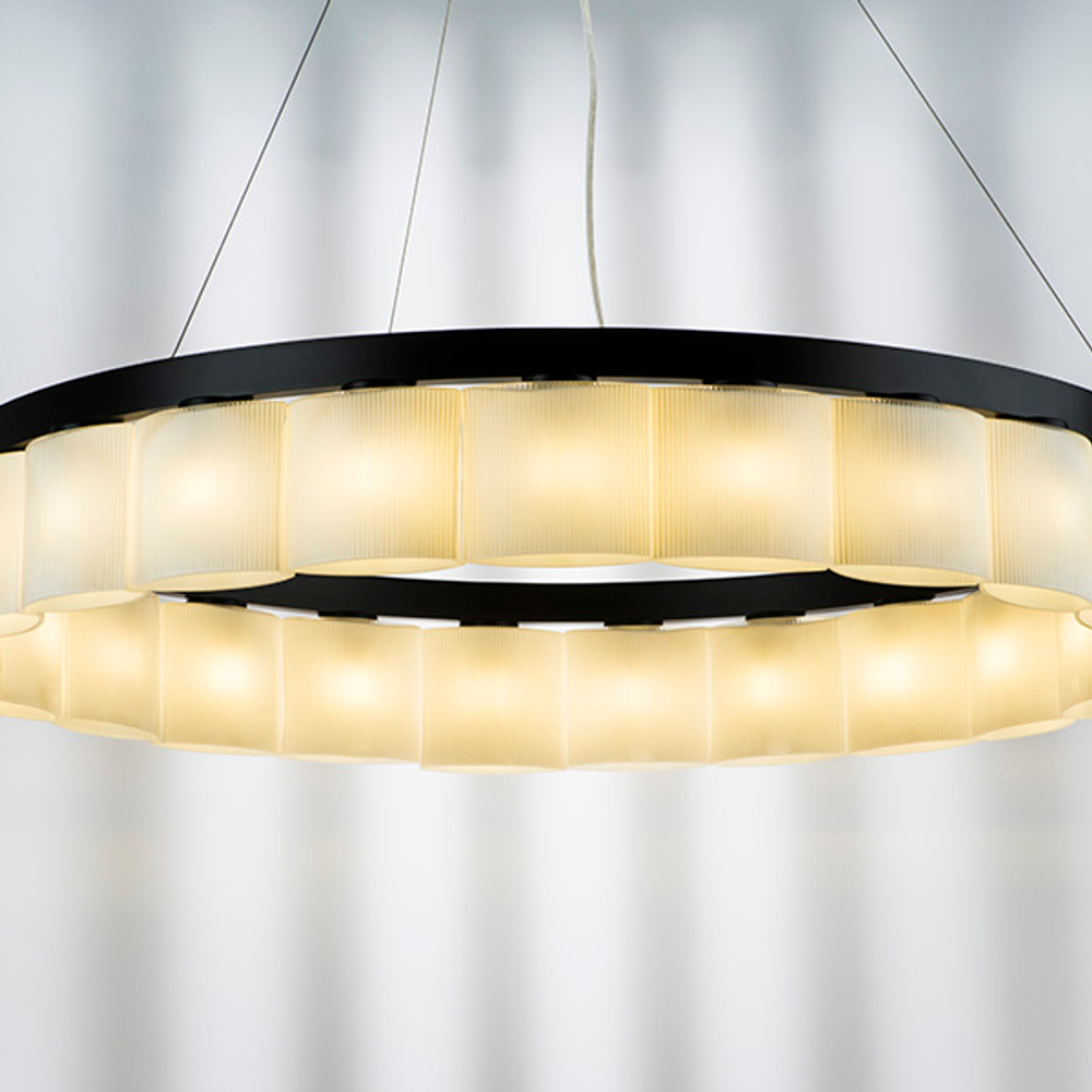 812236 Люстра NIBBLER 23х6W(Led) G9 ЧЕРНЫЙ/БЕЛЫЙ