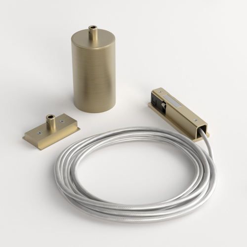 Купить Brass Line Подвесной комплект для подключения трековой системы освещения к питанию латунь боковой 85009/00 85009/00