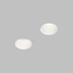 DK2146-WH Встраиваемый светильник для ГКЛ SPOT HIDE, до 15 Вт LED, GU10, IP20, алюминий, белый